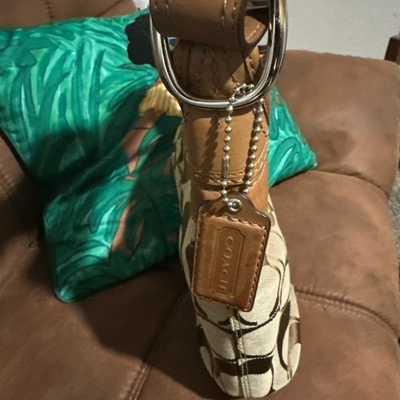 Coach Brown and Cream Handbag - Picture 1 of 6